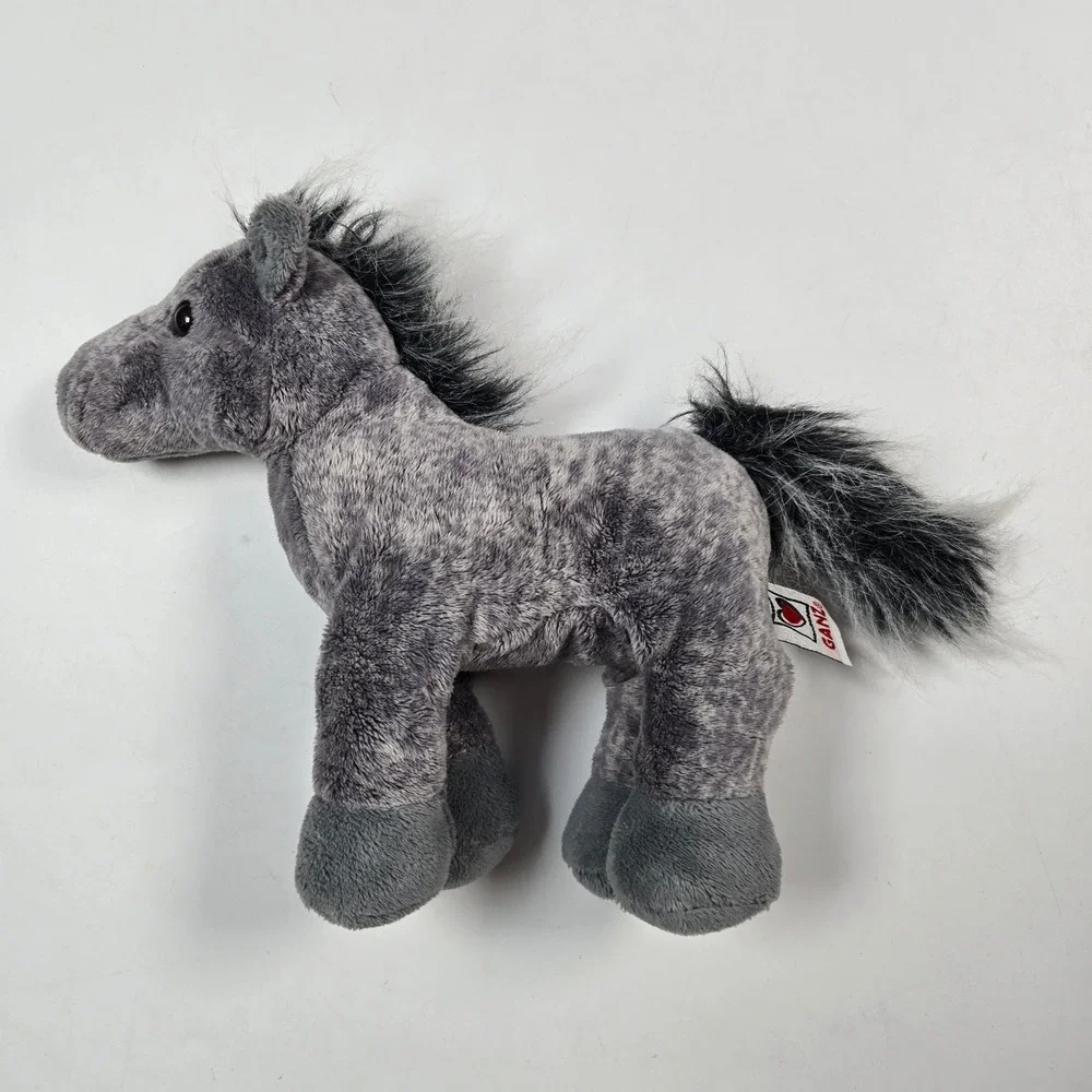 Webkinz‎ Ganz Gray Arabian Horse Plush Toy Small Stuffed Animal